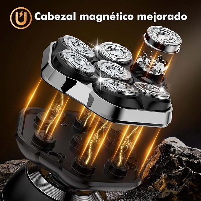 Men´s Shaver Afeitadora Recargable Multifunción 6 en 1