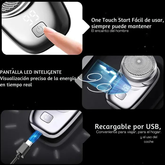 Smart Mini Afeitadora Eléctrica Portátil